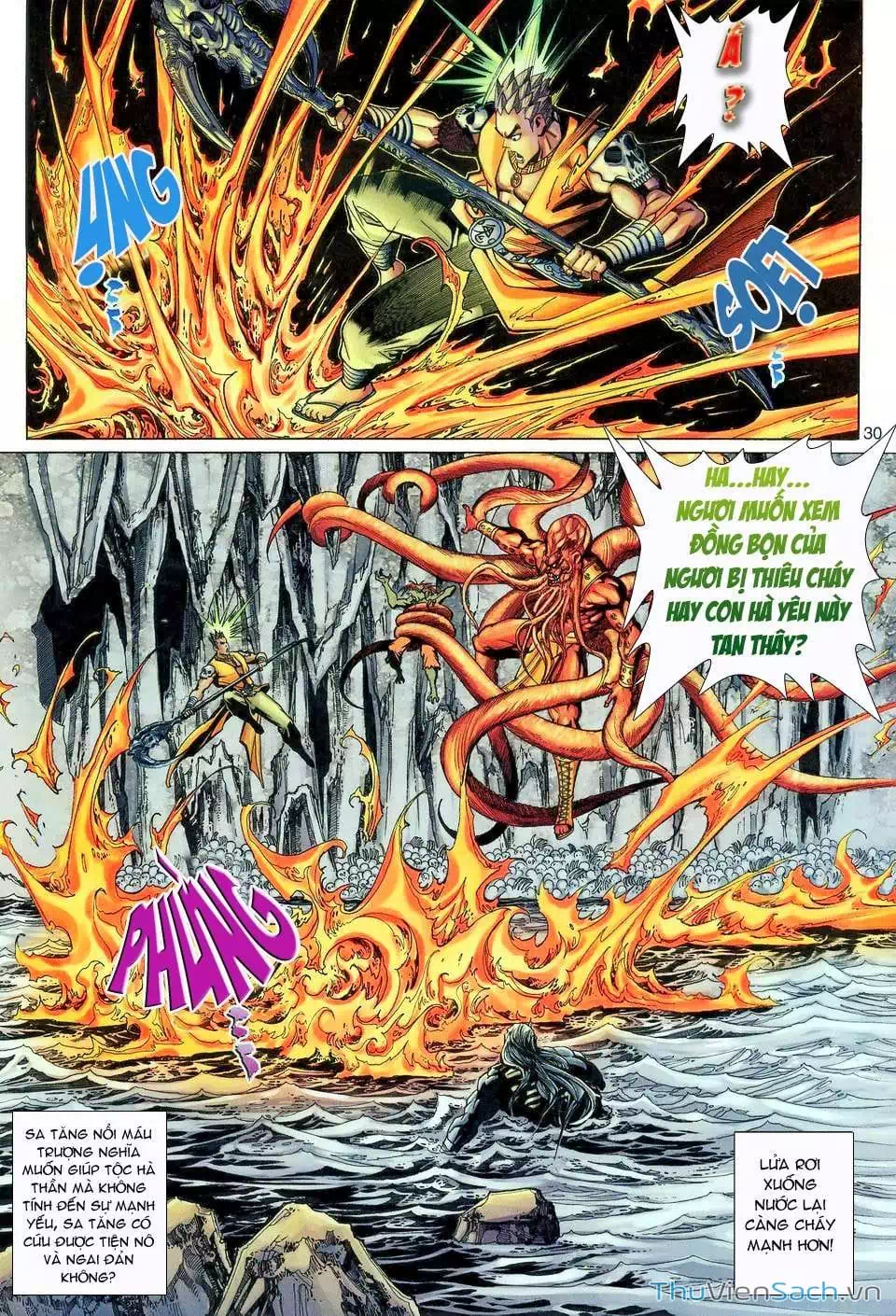 Truyện Tranh Đại Thánh Vương trang 4