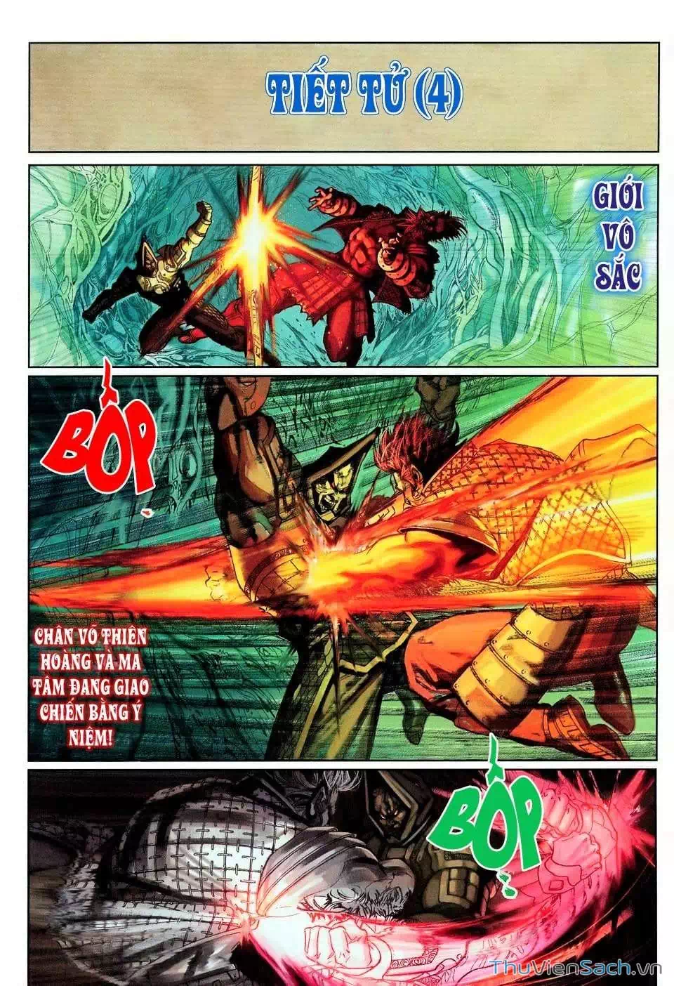 Truyện Tranh Đại Thánh Vương trang 4