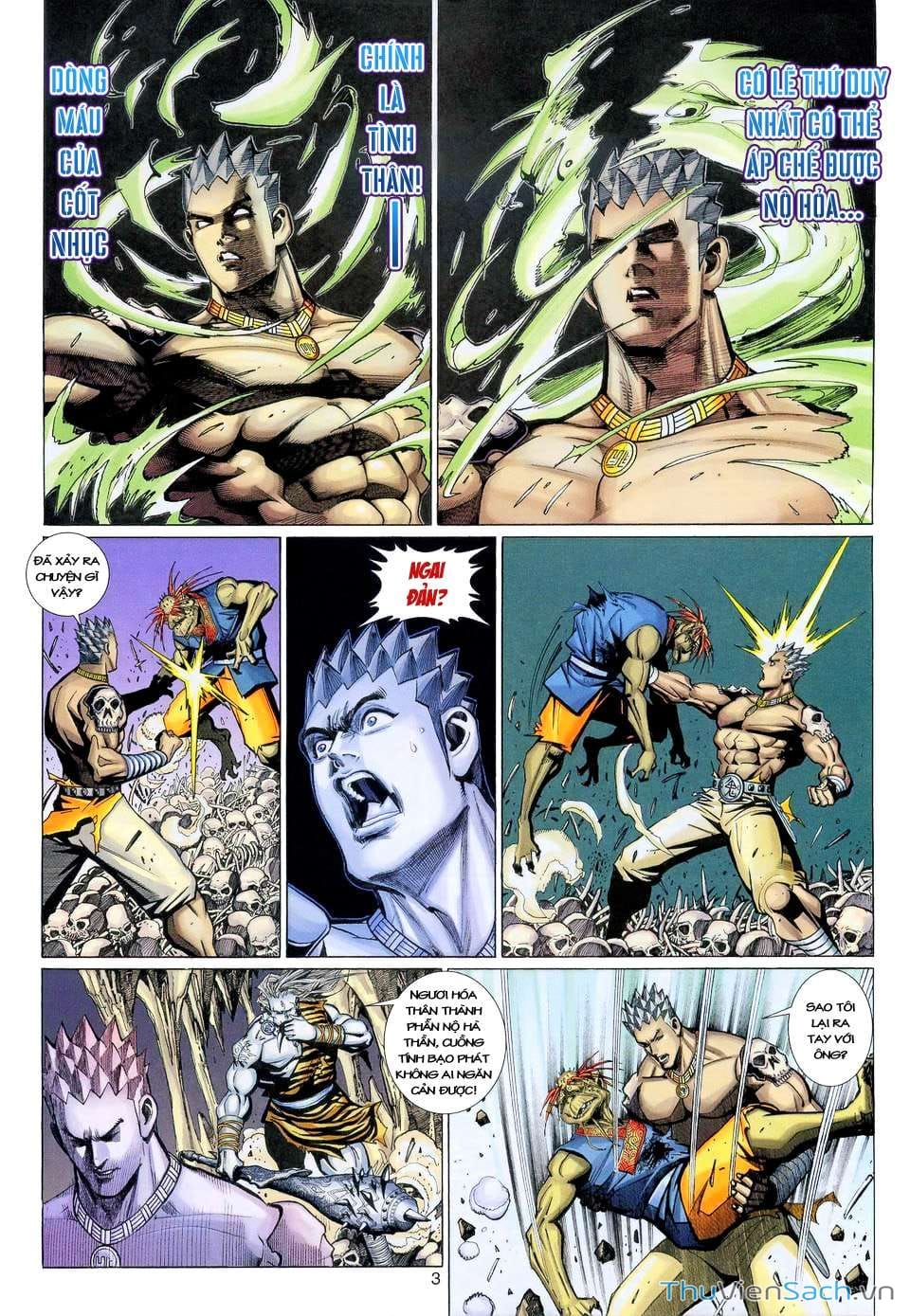 Truyện Tranh Đại Thánh Vương trang 4