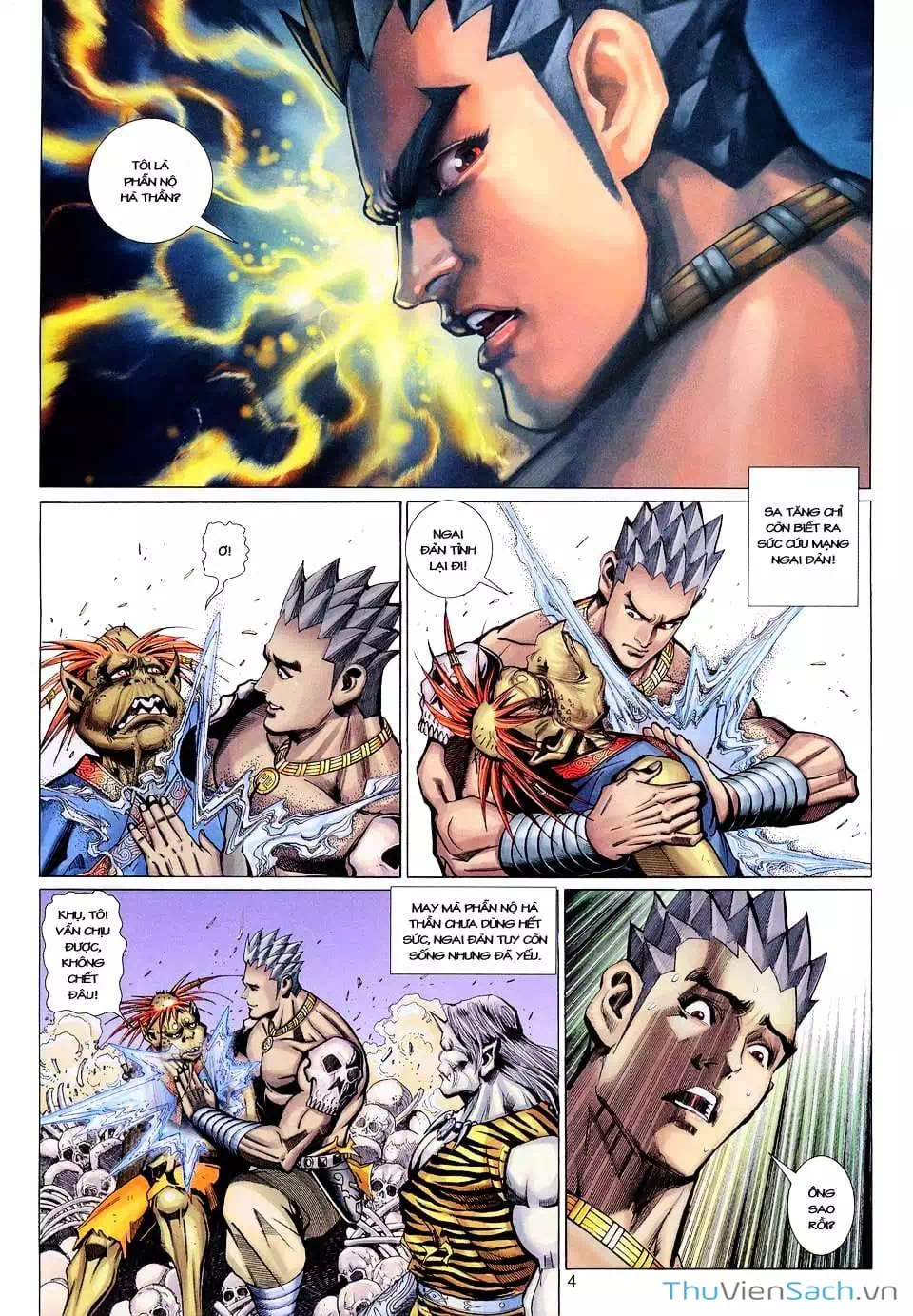 Truyện Tranh Đại Thánh Vương trang 4
