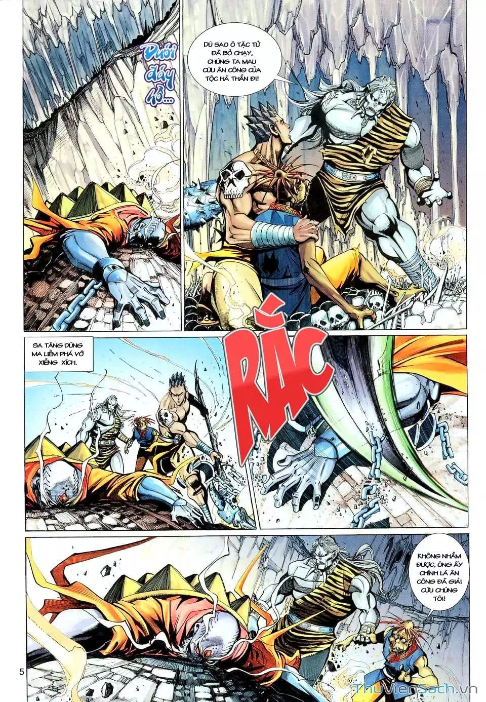 Truyện Tranh Đại Thánh Vương trang 4