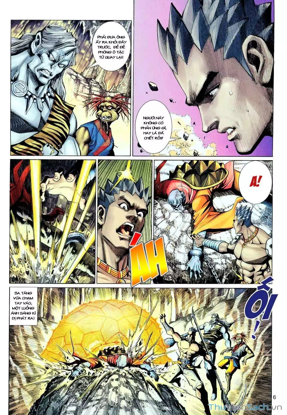 Truyện Tranh Đại Thánh Vương trang 4