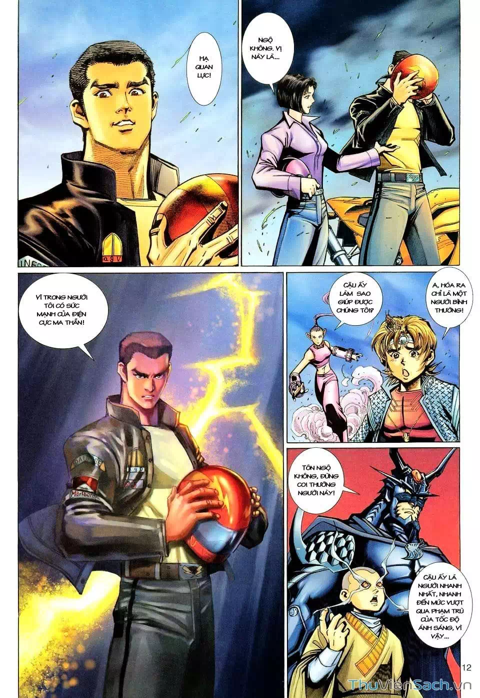 Truyện Tranh Đại Thánh Vương trang 4