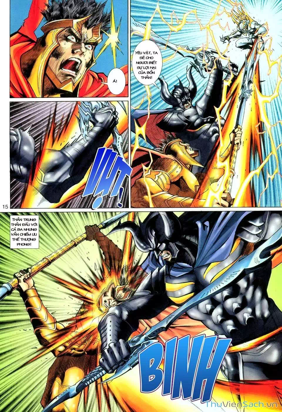 Truyện Tranh Đại Thánh Vương trang 4