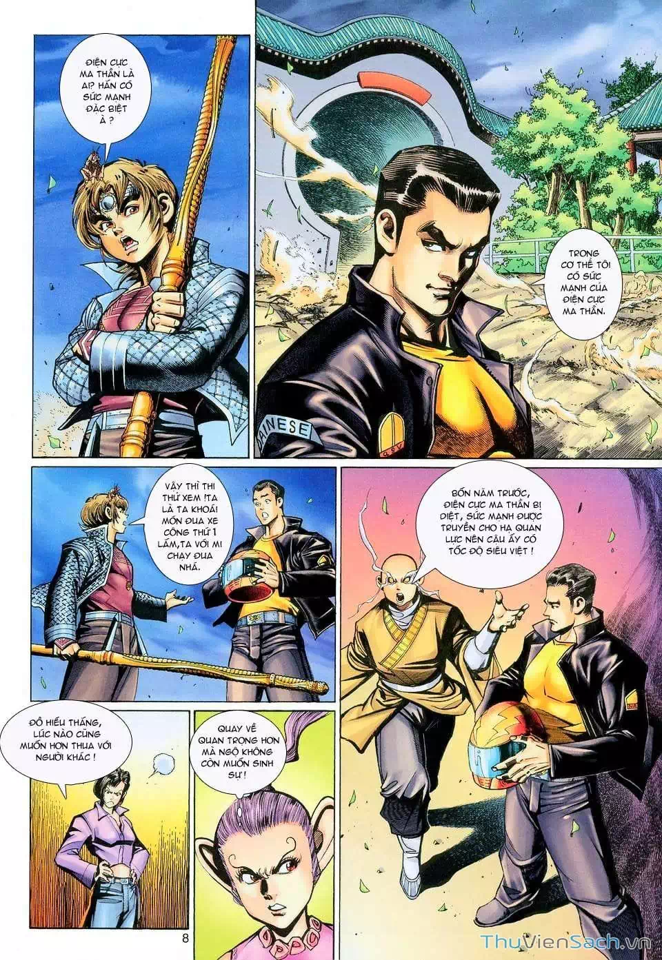Truyện Tranh Đại Thánh Vương trang 4