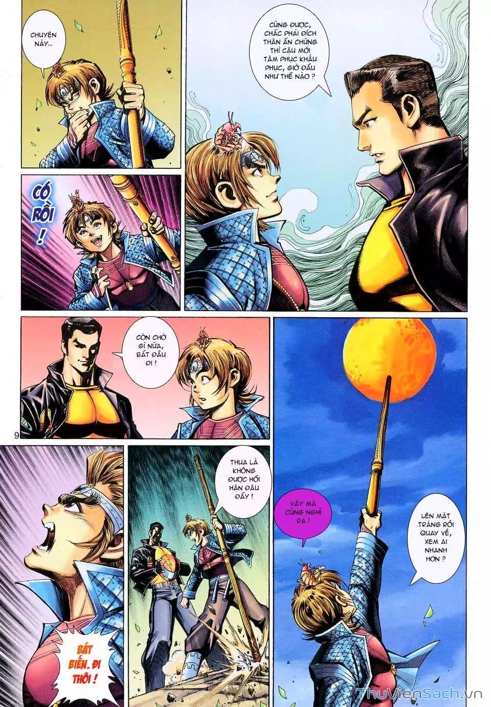 Truyện Tranh Đại Thánh Vương trang 4