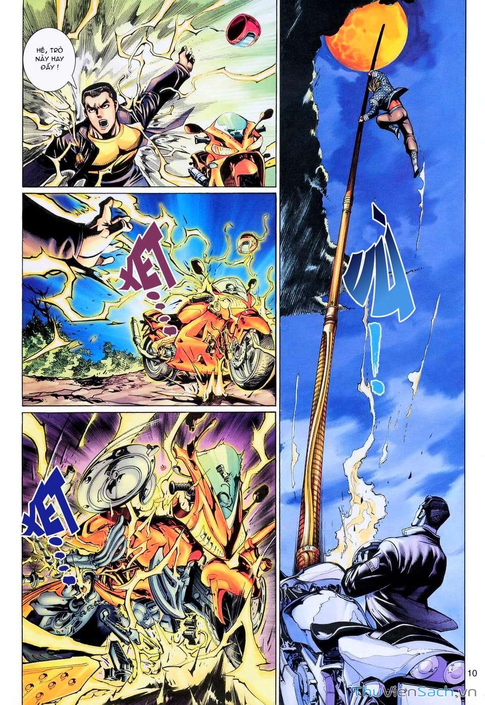 Truyện Tranh Đại Thánh Vương trang 4