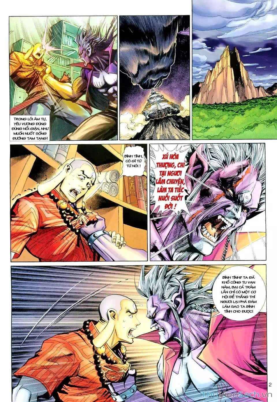 Truyện Tranh Đại Thánh Vương trang 4