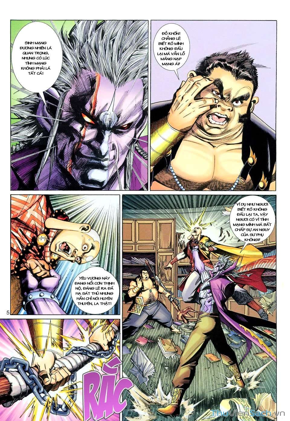 Truyện Tranh Đại Thánh Vương trang 4