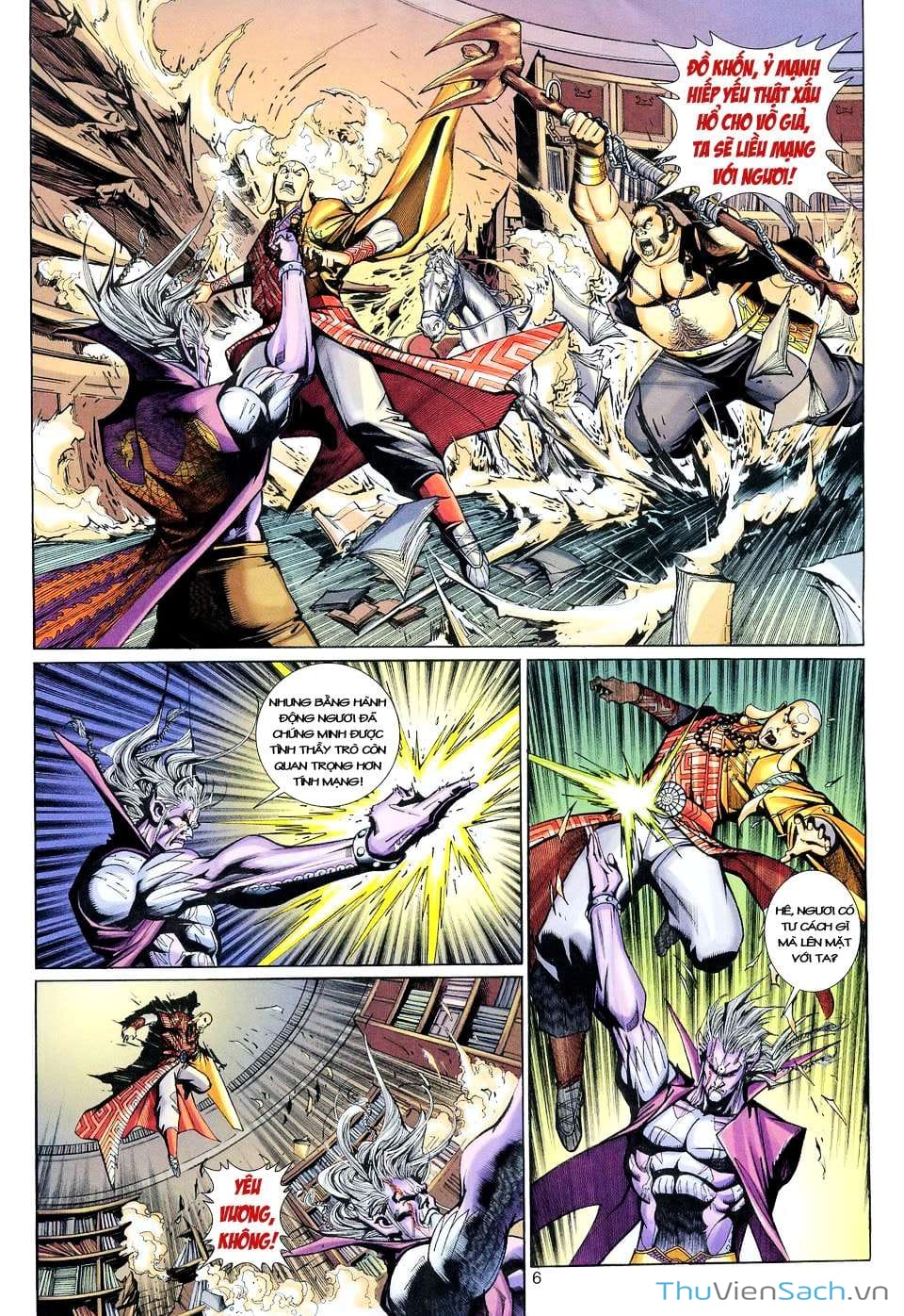 Truyện Tranh Đại Thánh Vương trang 4