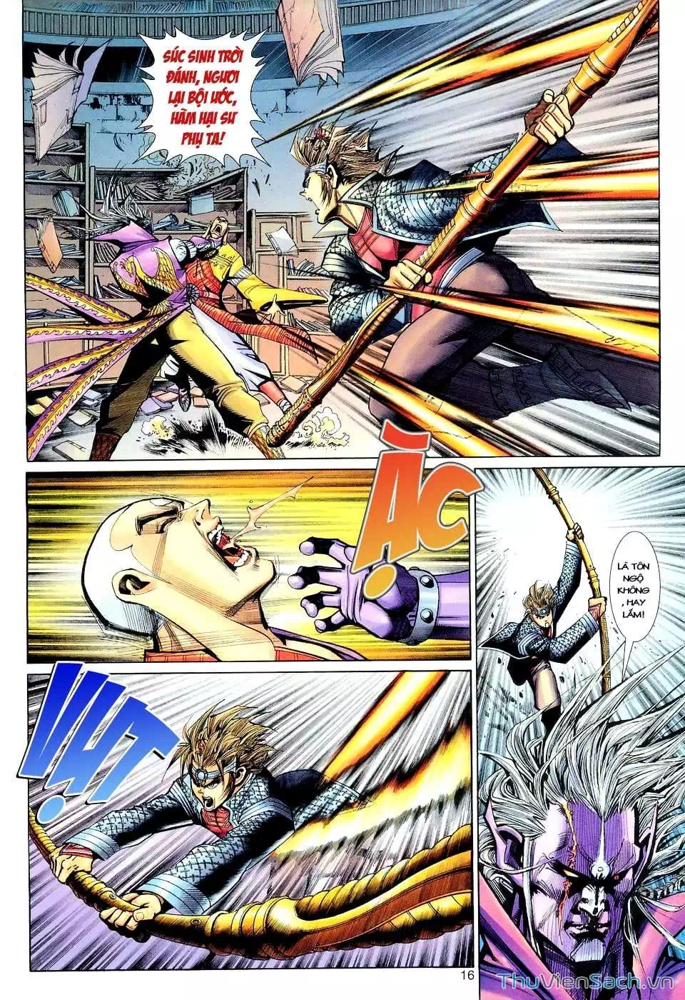 Truyện Tranh Đại Thánh Vương trang 4