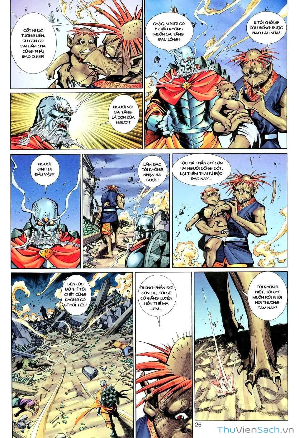 Truyện Tranh Đại Thánh Vương trang 4