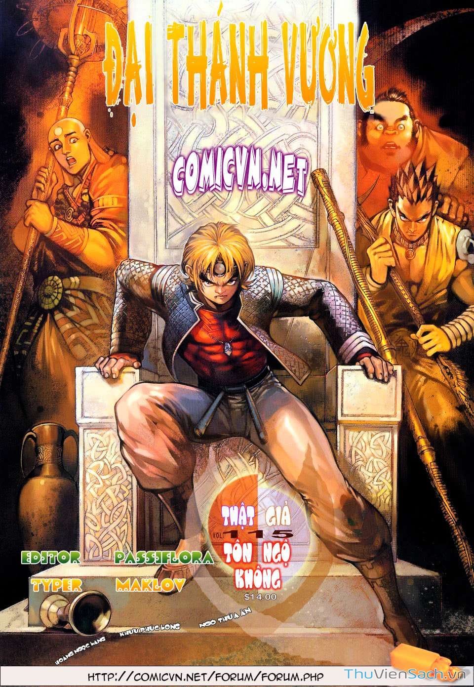 Truyện Tranh Đại Thánh Vương trang 4