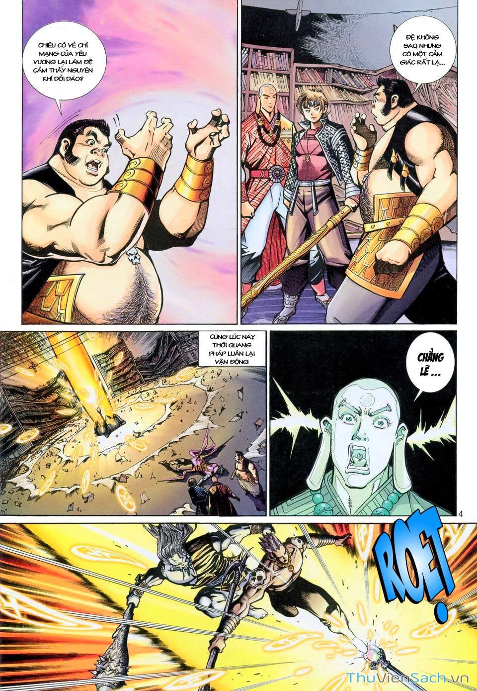 Truyện Tranh Đại Thánh Vương trang 4