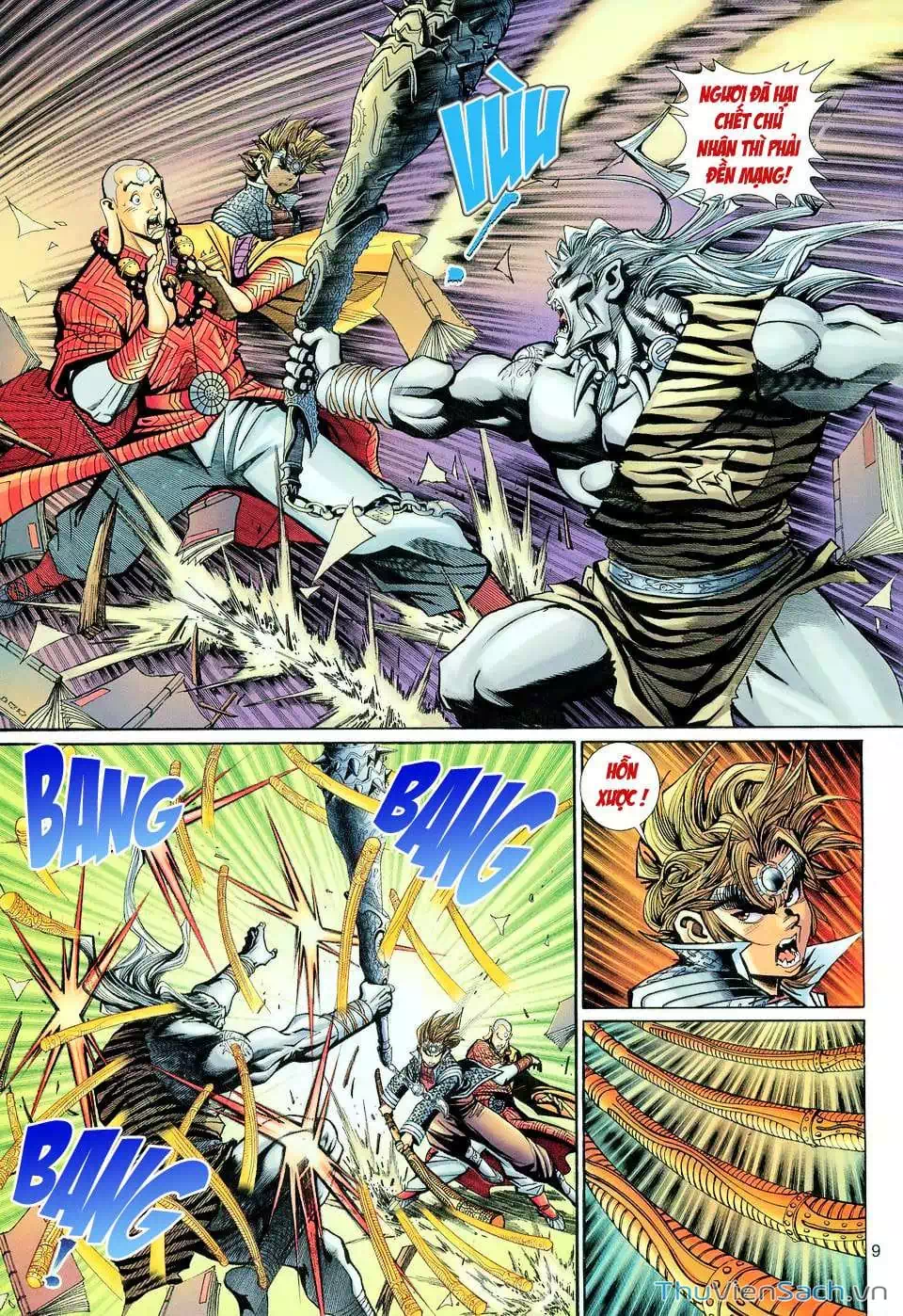 Truyện Tranh Đại Thánh Vương trang 4