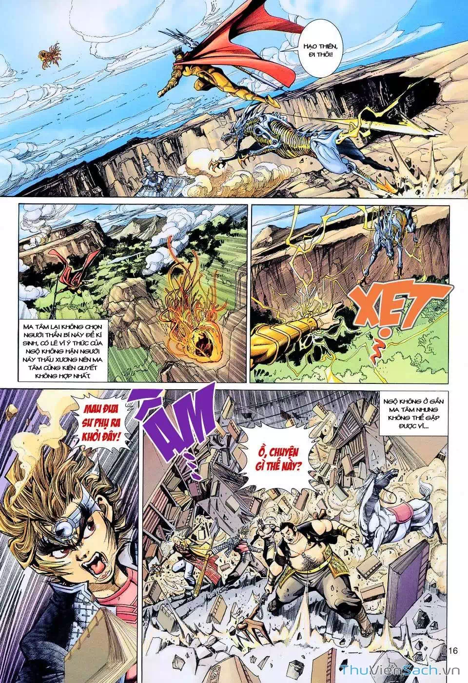 Truyện Tranh Đại Thánh Vương trang 4