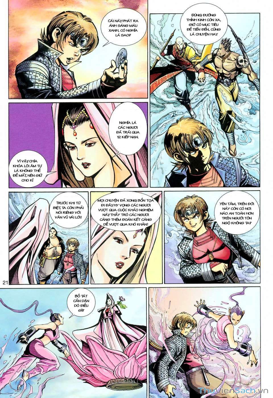 Truyện Tranh Đại Thánh Vương trang 4