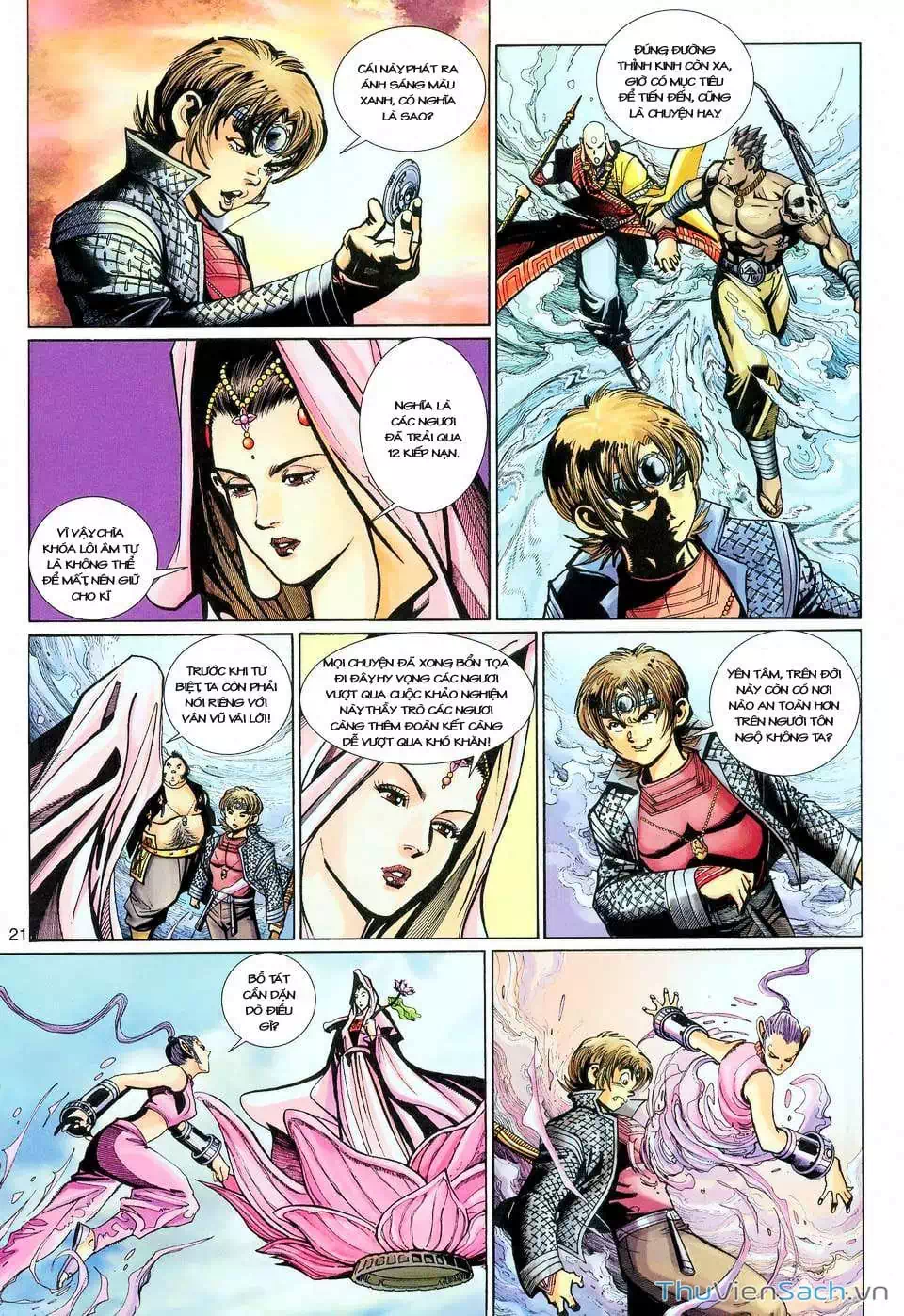 Truyện Tranh Đại Thánh Vương trang 4