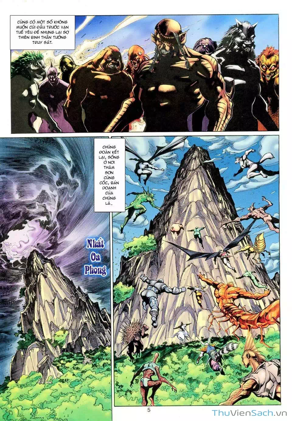 Truyện Tranh Đại Thánh Vương trang 4