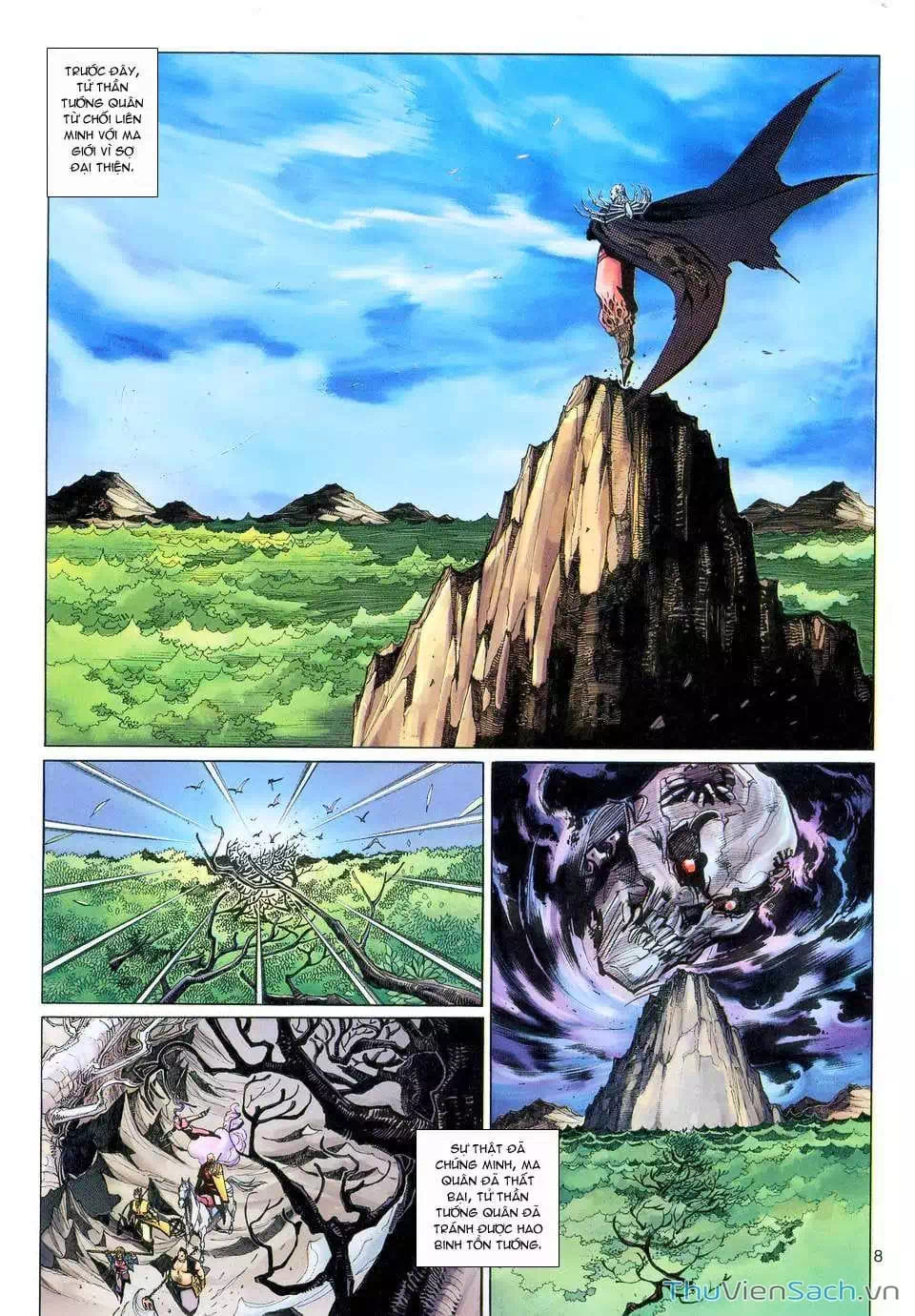 Truyện Tranh Đại Thánh Vương trang 4