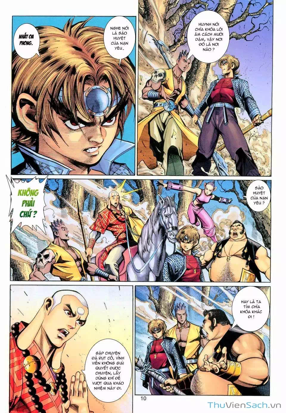 Truyện Tranh Đại Thánh Vương trang 4