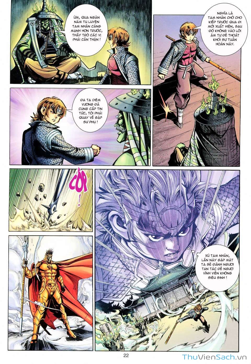 Truyện Tranh Đại Thánh Vương trang 4