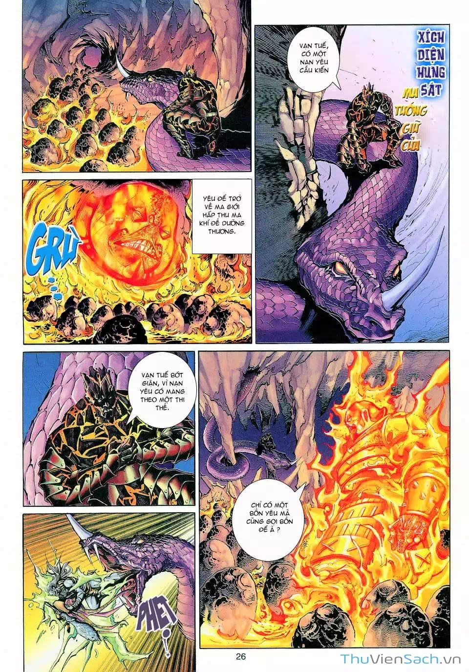 Truyện Tranh Đại Thánh Vương trang 4