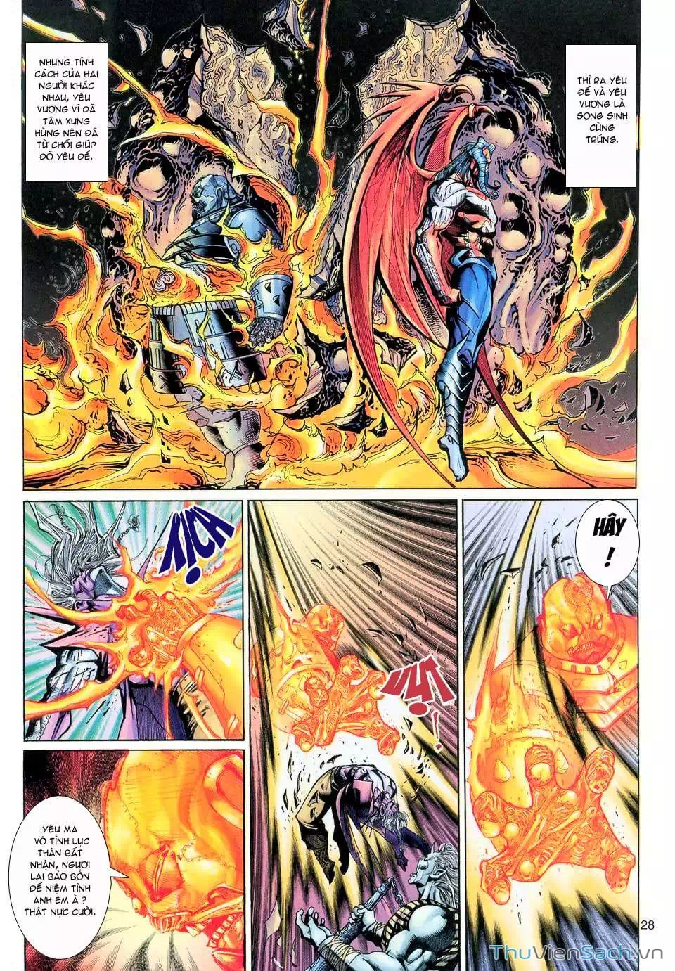 Truyện Tranh Đại Thánh Vương trang 4