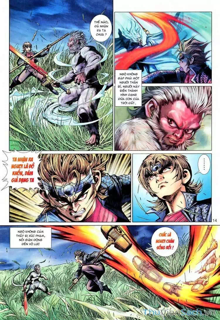 Truyện Tranh Đại Thánh Vương trang 4