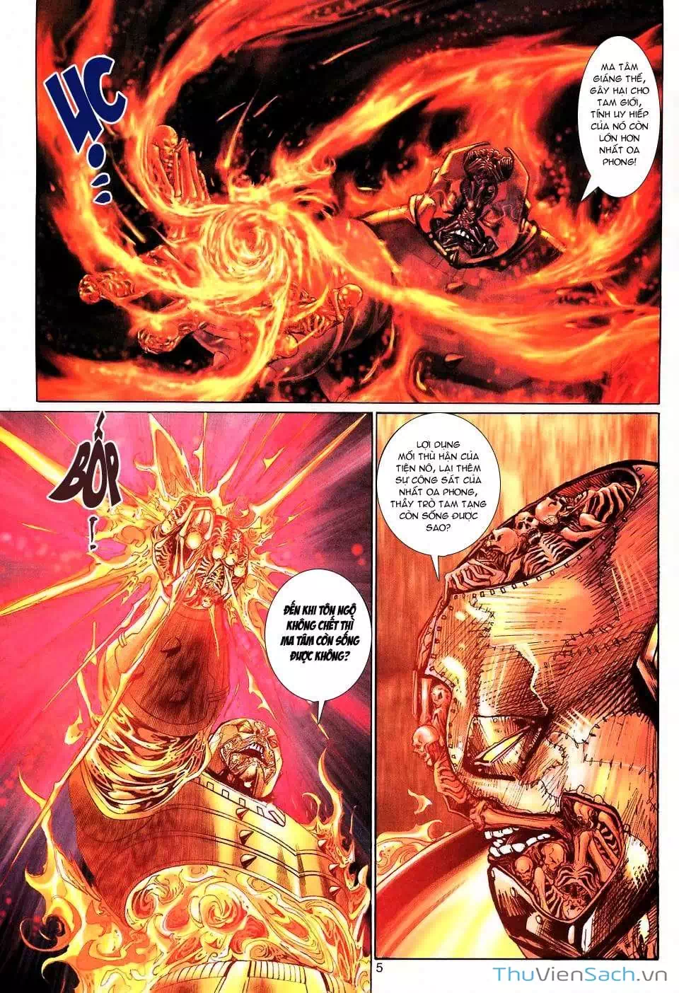 Truyện Tranh Đại Thánh Vương trang 4