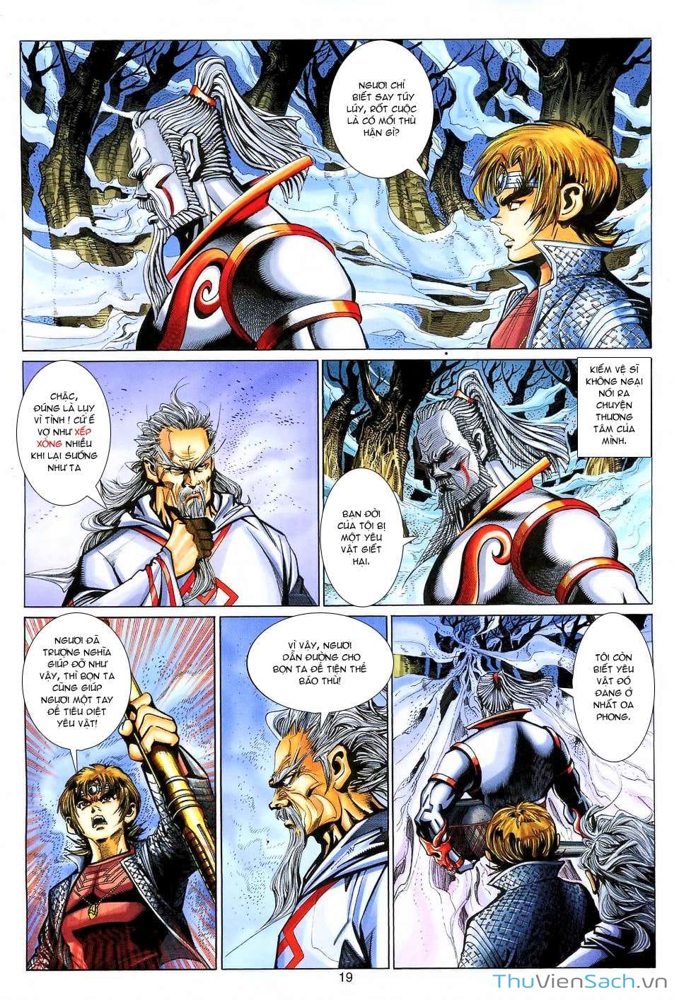 Truyện Tranh Đại Thánh Vương trang 4