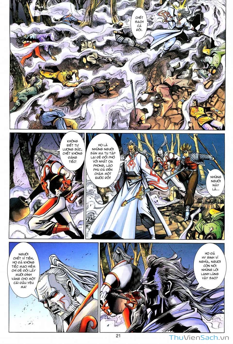 Truyện Tranh Đại Thánh Vương trang 4