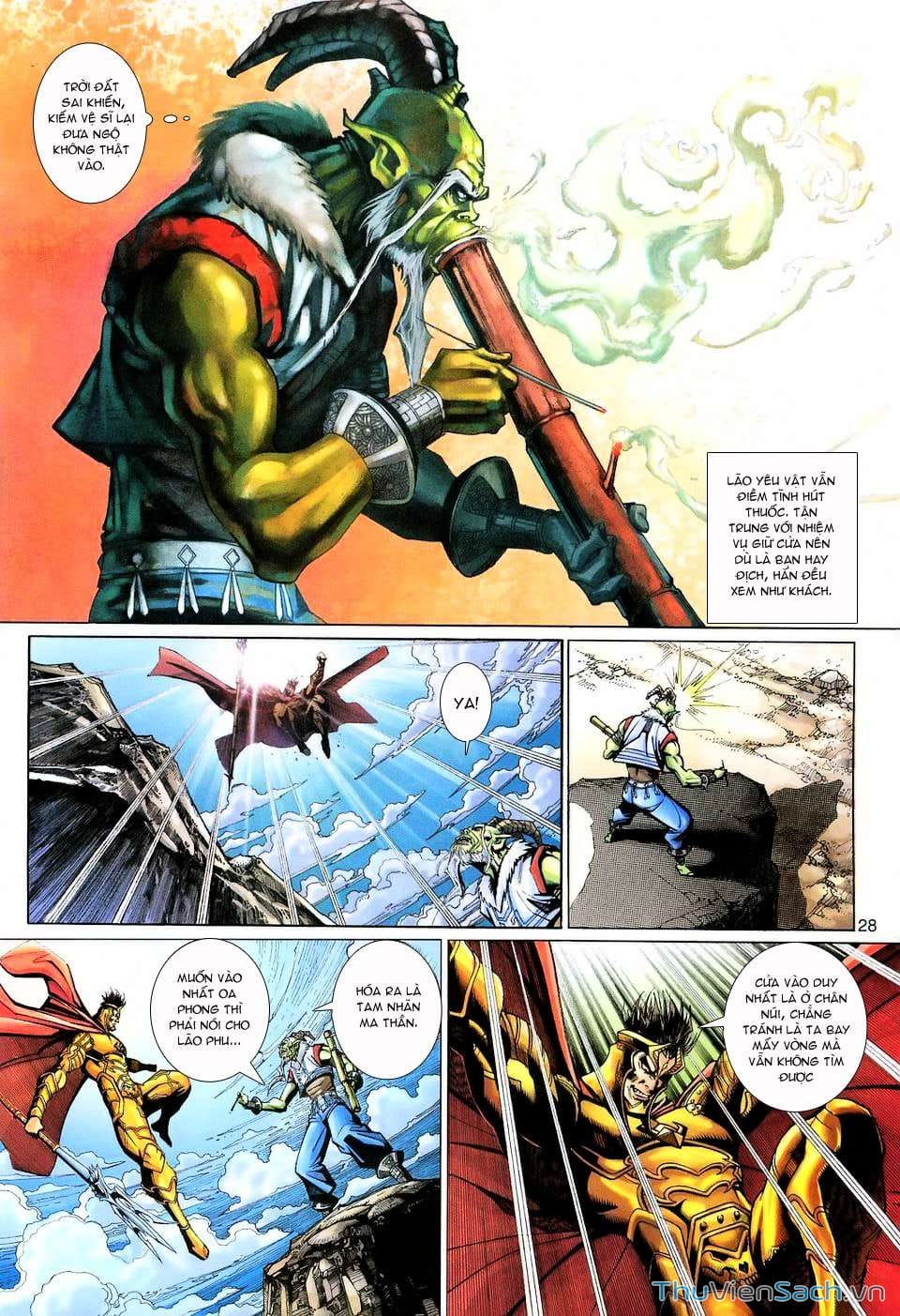 Truyện Tranh Đại Thánh Vương trang 4