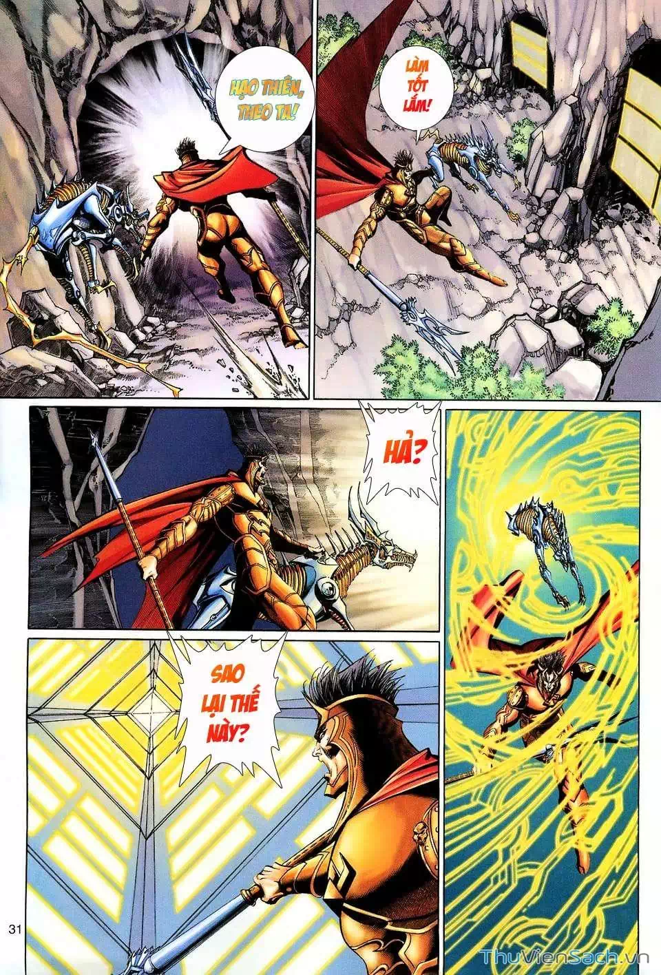 Truyện Tranh Đại Thánh Vương trang 4