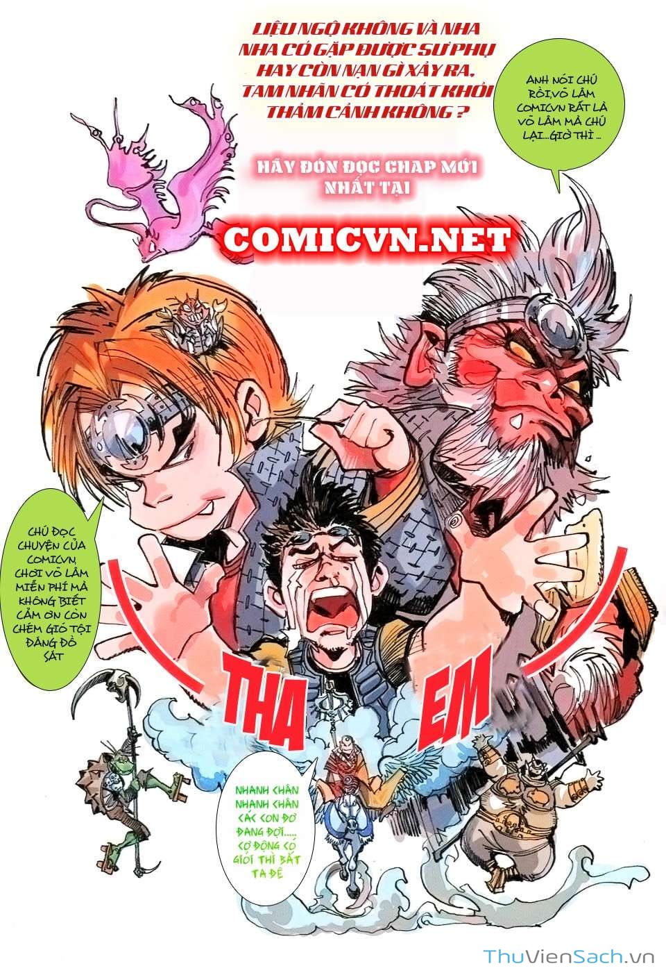 Truyện Tranh Đại Thánh Vương trang 4