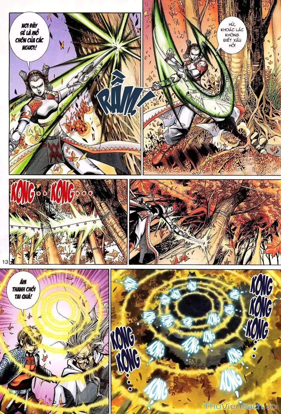 Truyện Tranh Đại Thánh Vương trang 4