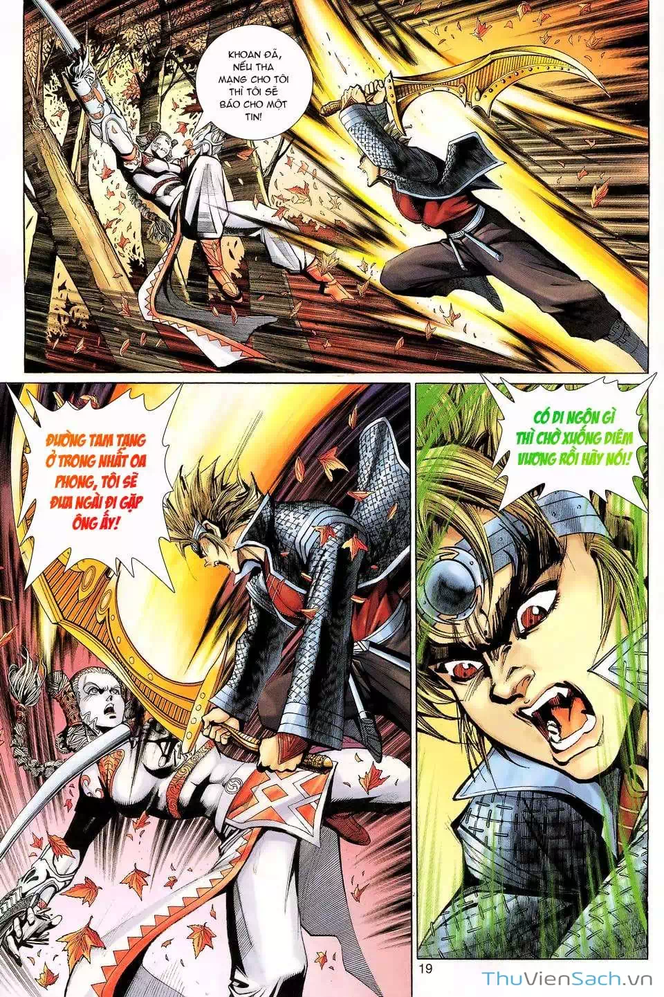 Truyện Tranh Đại Thánh Vương trang 4