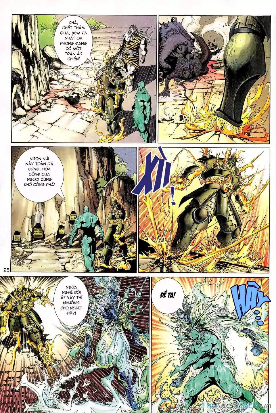 Truyện Tranh Đại Thánh Vương trang 4