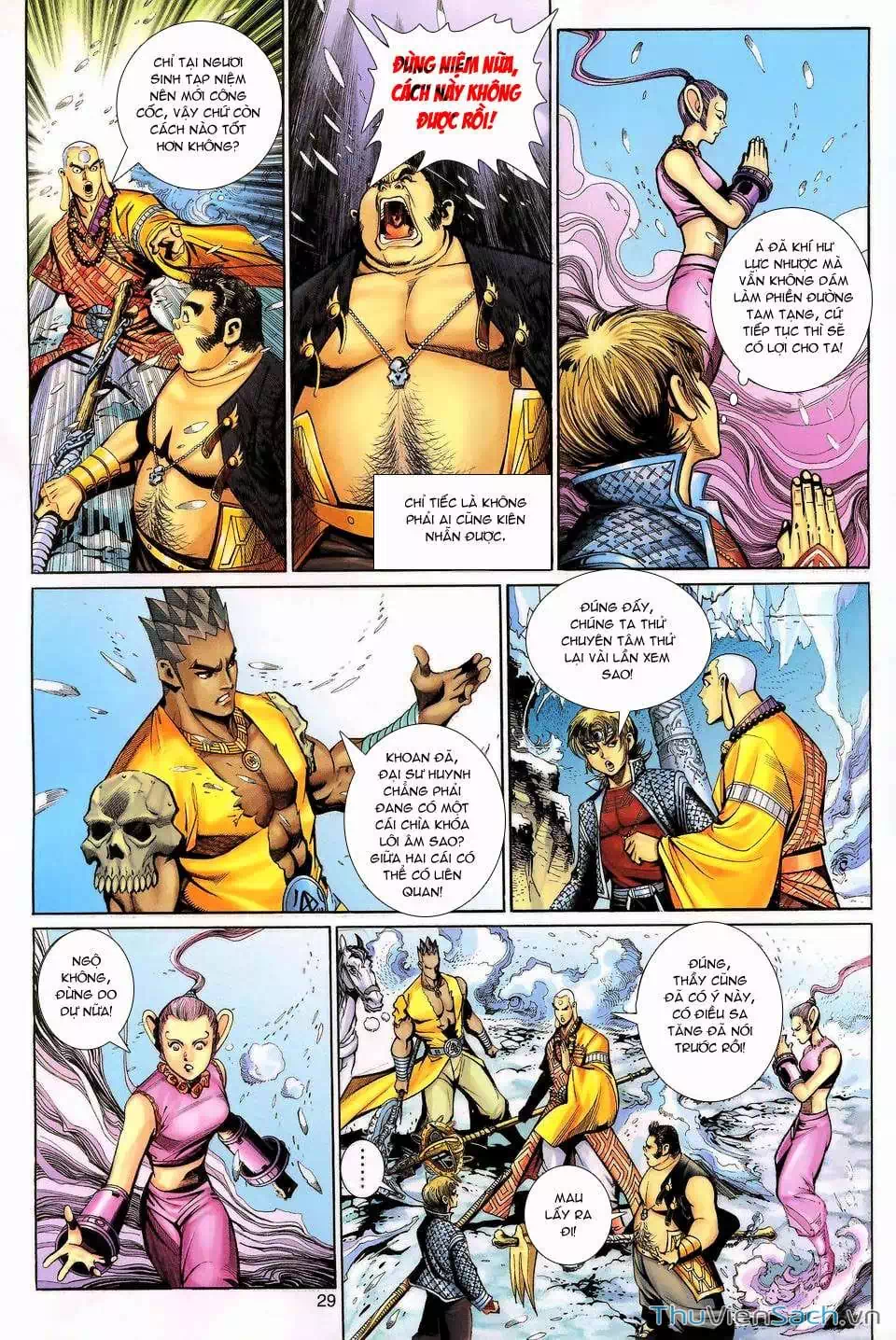 Truyện Tranh Đại Thánh Vương trang 4