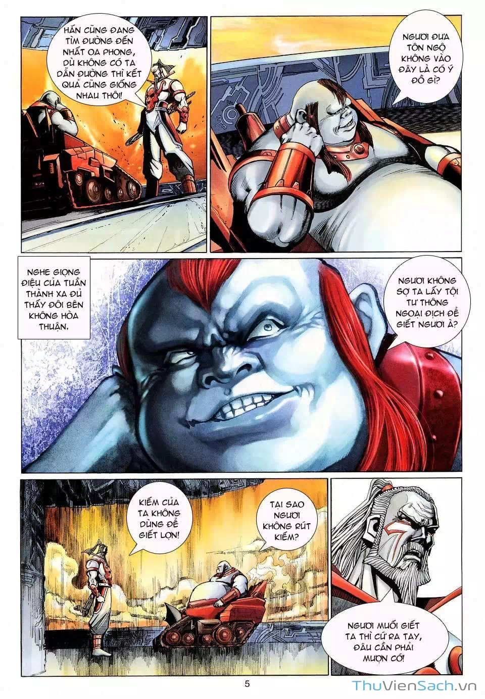 Truyện Tranh Đại Thánh Vương trang 4