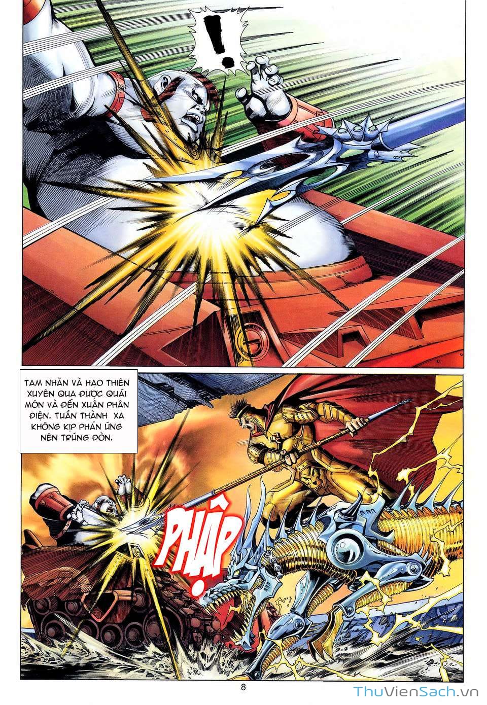 Truyện Tranh Đại Thánh Vương trang 4