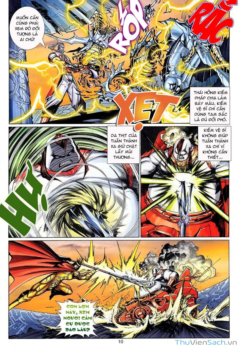 Truyện Tranh Đại Thánh Vương trang 4