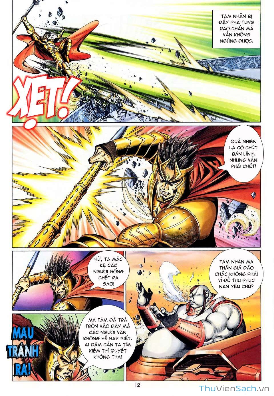 Truyện Tranh Đại Thánh Vương trang 4