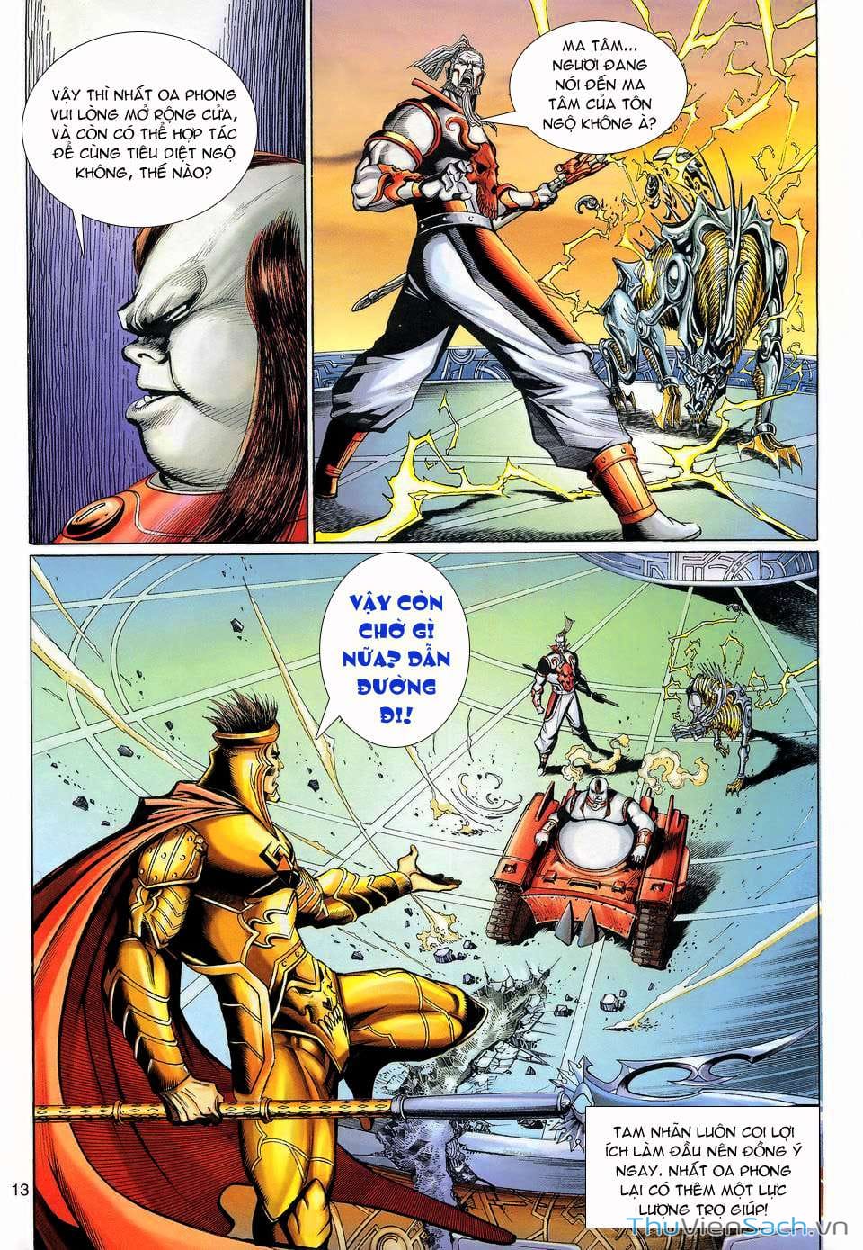 Truyện Tranh Đại Thánh Vương trang 4