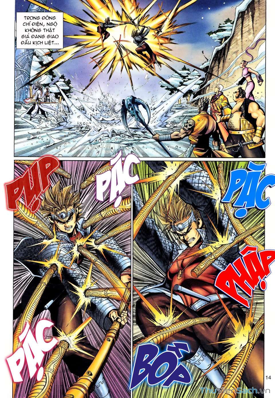 Truyện Tranh Đại Thánh Vương trang 4