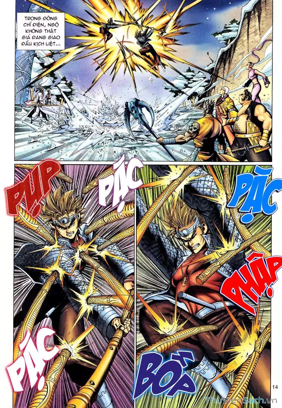 Truyện Tranh Đại Thánh Vương trang 4