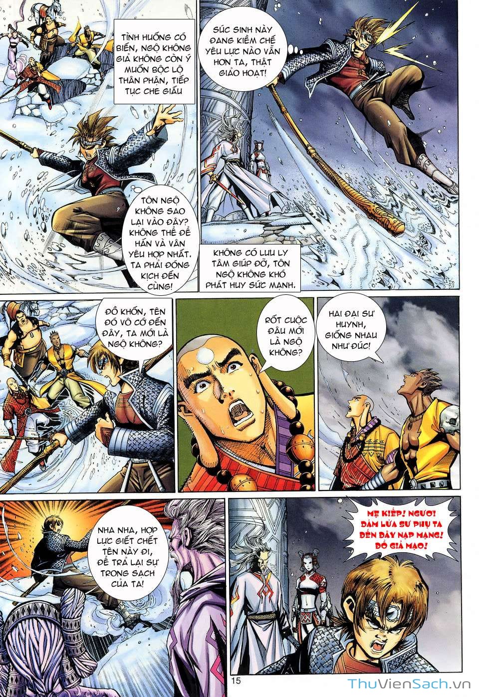 Truyện Tranh Đại Thánh Vương trang 4