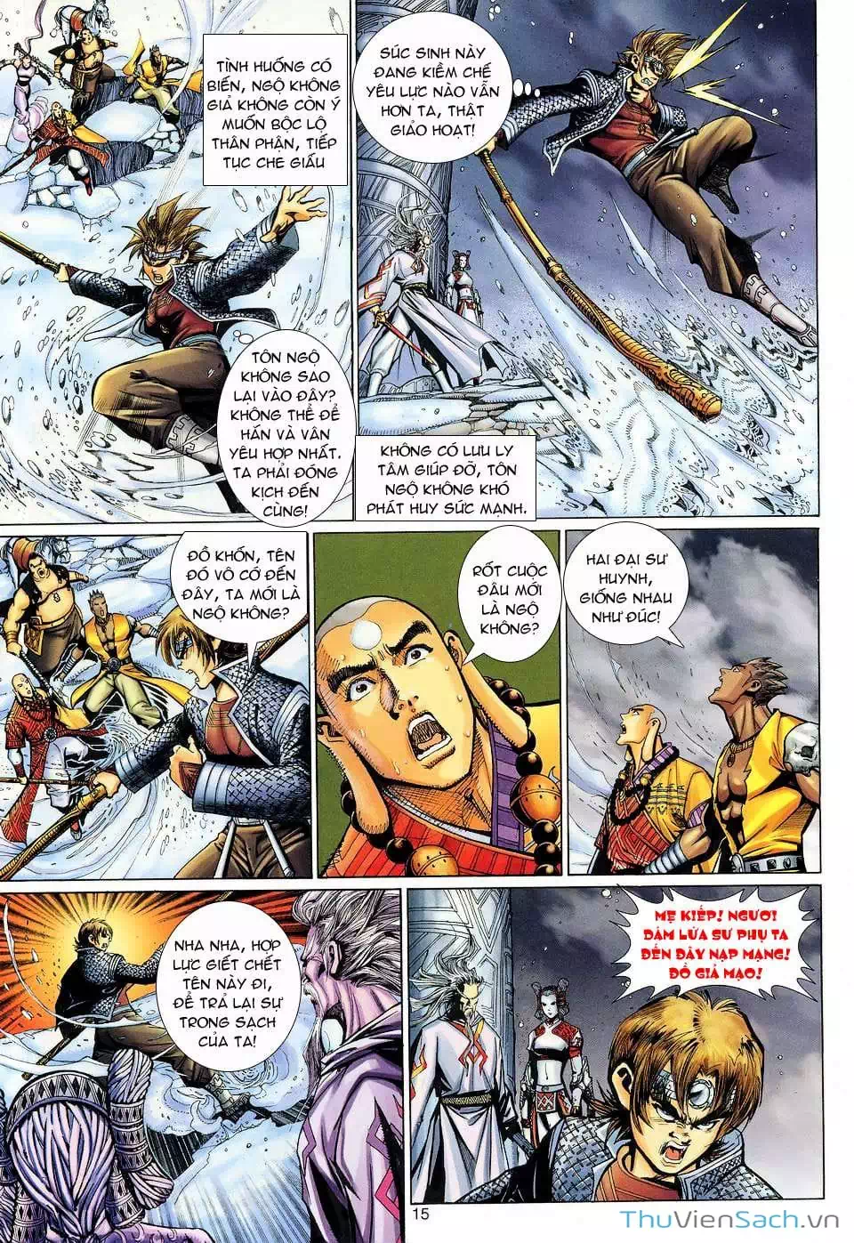 Truyện Tranh Đại Thánh Vương trang 4