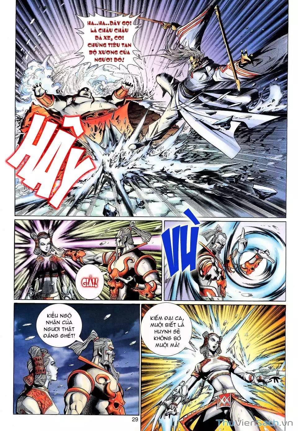 Truyện Tranh Đại Thánh Vương trang 4