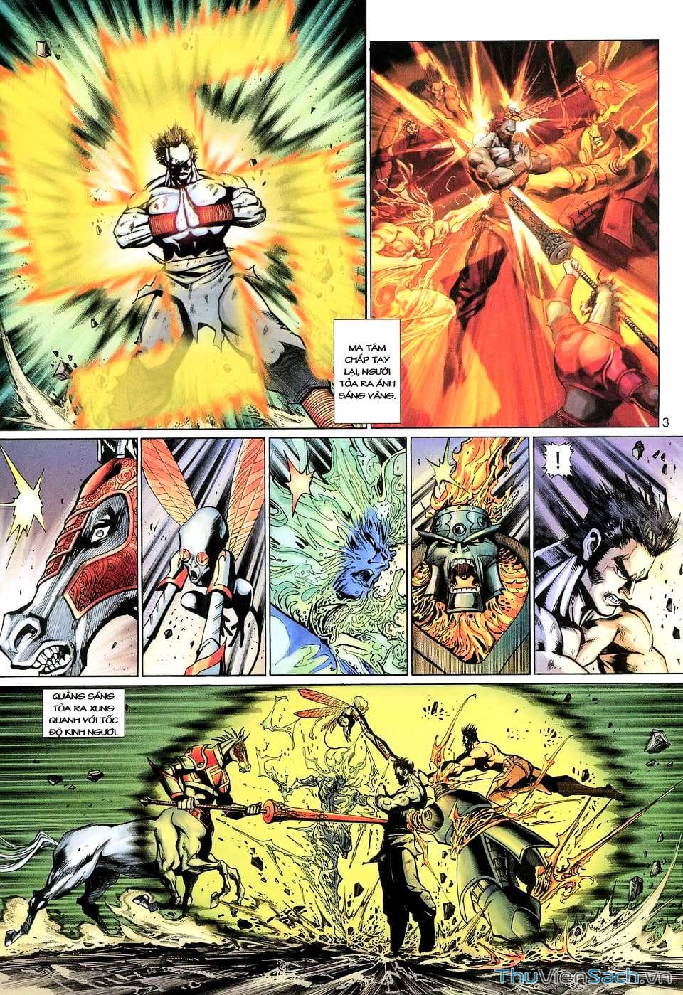 Truyện Tranh Đại Thánh Vương trang 4